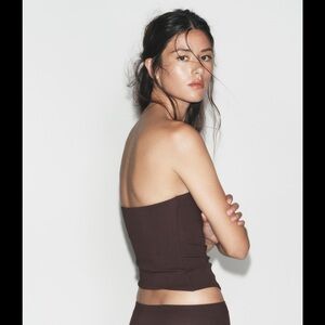 NWT Zara bandeau top (L)